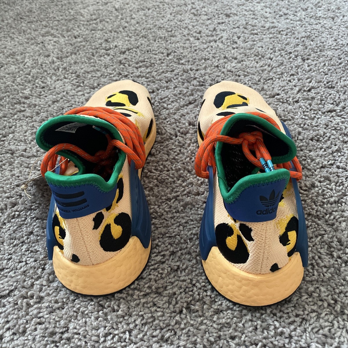 ADIDAS x PHARRELL WILLIAMS HU NMD Pulse Amber Animal Print  display picture 1