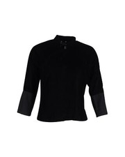 Comme Des Garçons Quarter Sleeve Jacket In Black Polyester Ints
