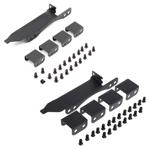 Fan Mount Rack PCI Slot Bracket + Screw+ Connector for Video GPU Card Cooler