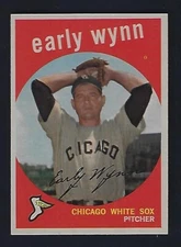 1959 Topps # 260 Early Wynn (HOF), NM+, STUNNER CARD of PITCHING GREAT!!