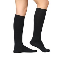 Opaque Cotton Knee High Socks for Women Available in Multiple Packs and Colors