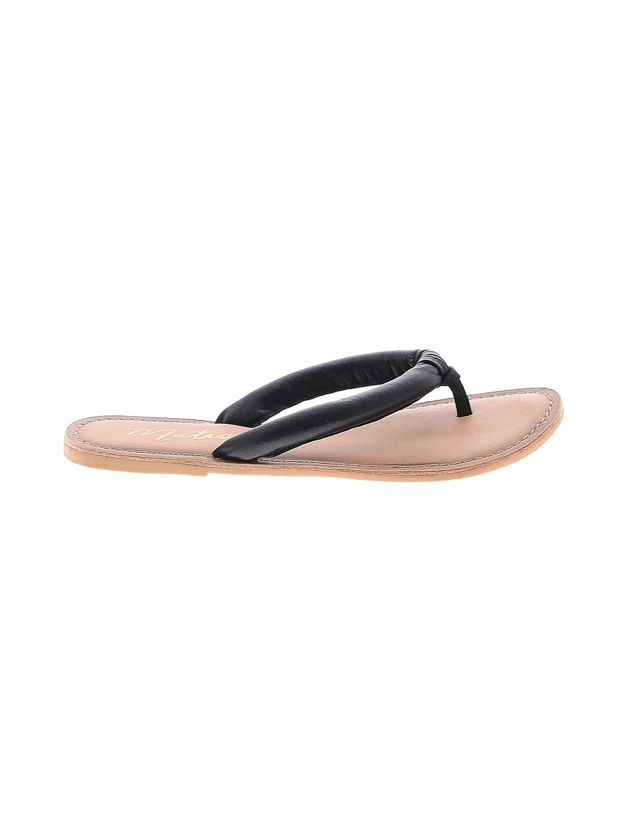 Matisse Women Black Flip Flops 7 eBay