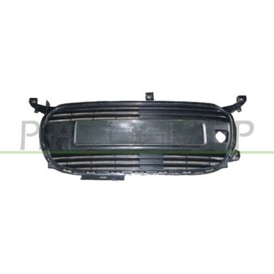 PRASCO Griglia Radiatore Nera Per RENAULT Clio IV – Mascherina Anteriore Modelli 09/12 – 08/16, Sostituzione Diretta