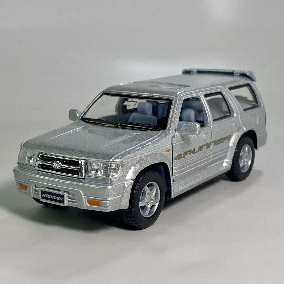 Kinsmart Toyota 4Runner Silver 1 36 Scale Diecast SUV RARE eBay
