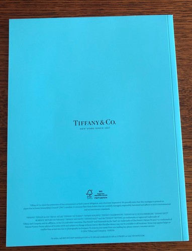 Tiffany & Co. 2014 Holiday / Christmas Catalog w/ original Envelope & Letter. - Picture 9 of 9