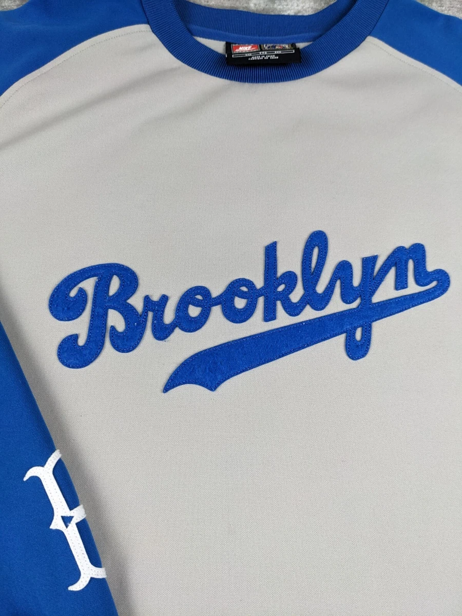 Men's Nike Light Blue Brooklyn Dodgers Alternate Cooperstown Collection Team Jersey