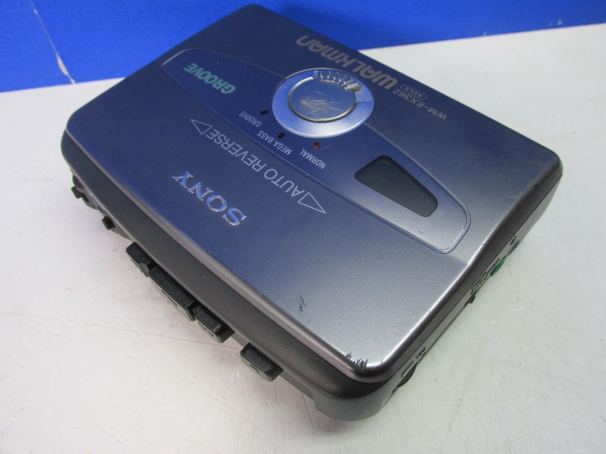 WORKING vintage SONY WALKMAN WM-EX362 PORTABLE TAPE CASSETTE