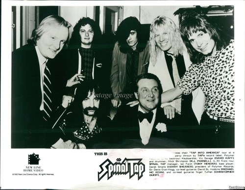 1984 Photo Tony Hendra Patrick Mcnee David Kaffi This Is Spinal Tap Movies 8X10
