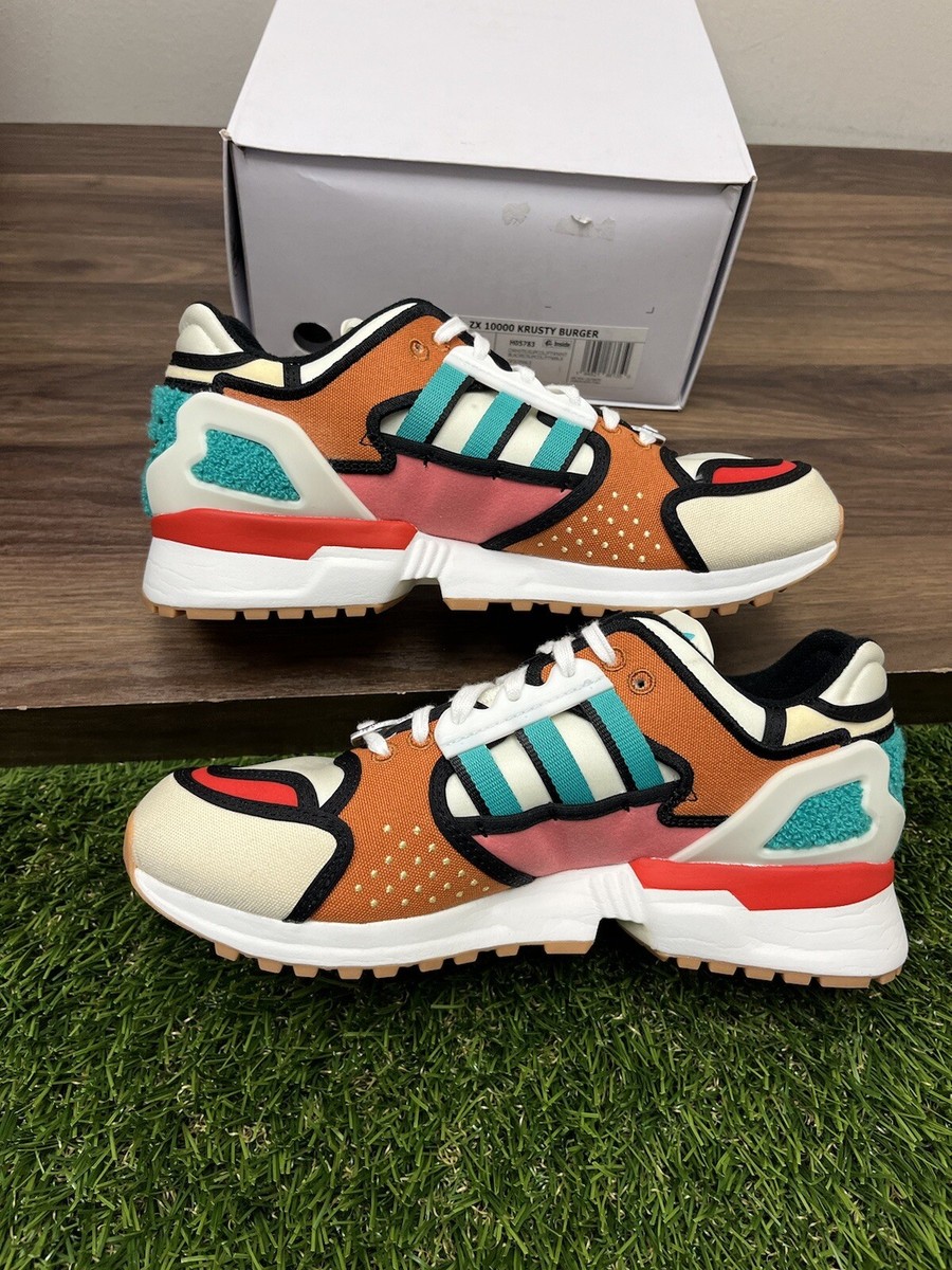 Men's 6.5 adidas ZX 10000 x The Simpsons A-ZX Series Krusty Men's 6.5 adidas ZX 10000 x The Simpsons A-ZX Series Krusty