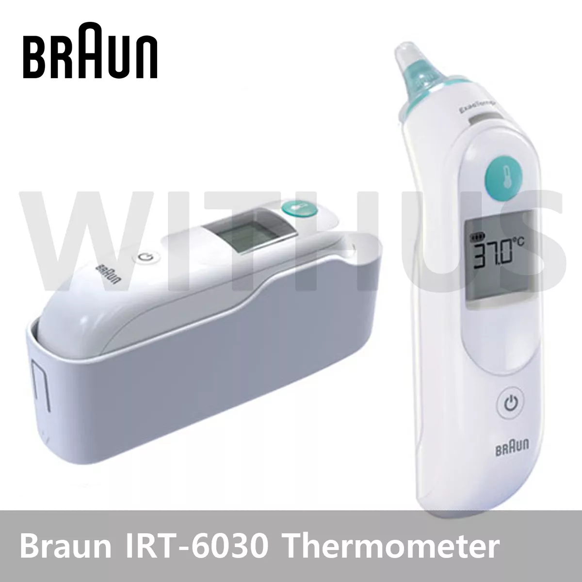 Braun IRT-6030 ThermoScan Ear Thermometer Baby Infant Kids IRT6030 Fedex  Express