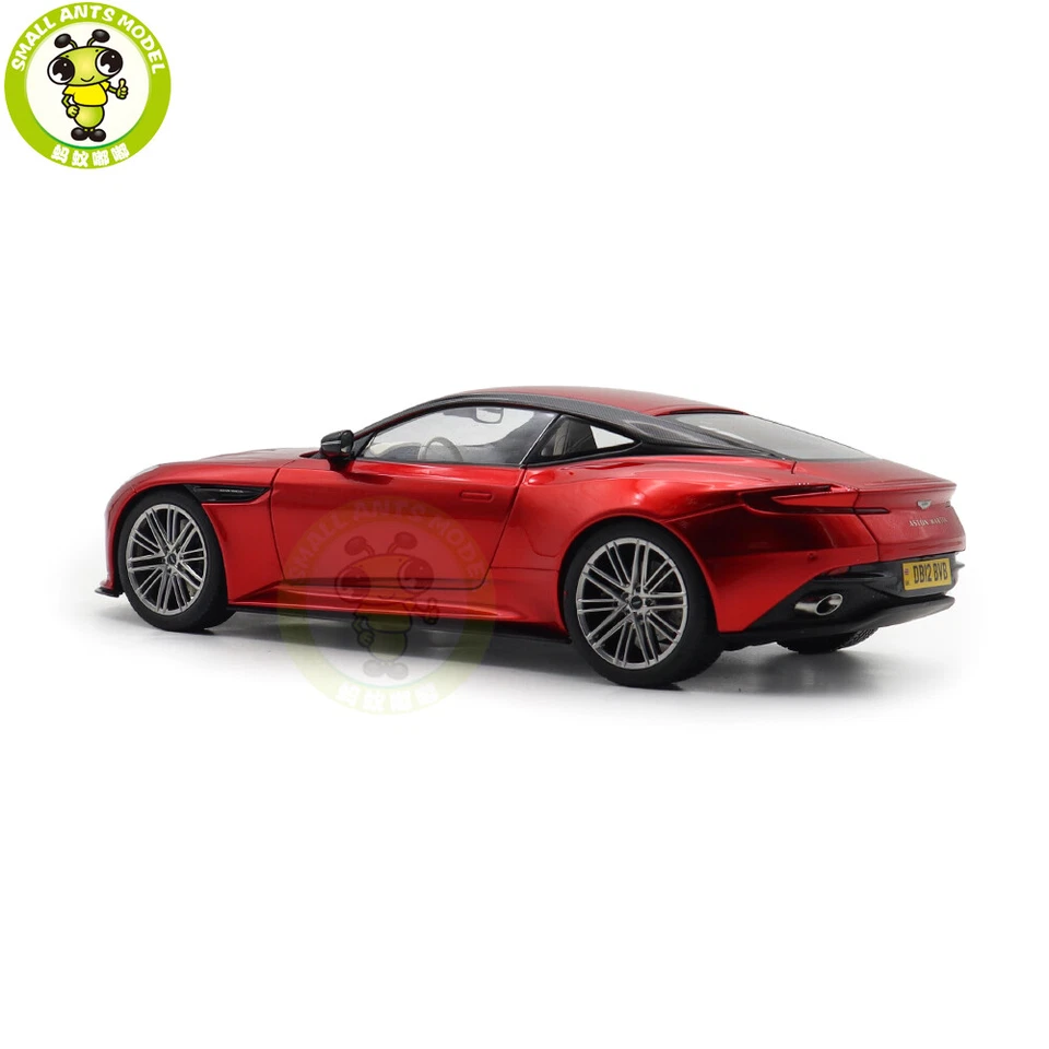 1/18 Aston Martin DB12 DB 12 Red Diecast Model Toy Car Gifts For Friends - Image 4 of 4