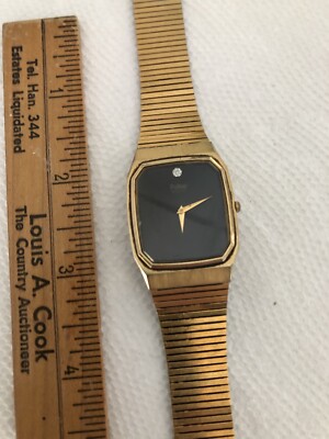 Vintage Men s Pulsar Watch V320-5160 Seiko Luxury Formal Dress
