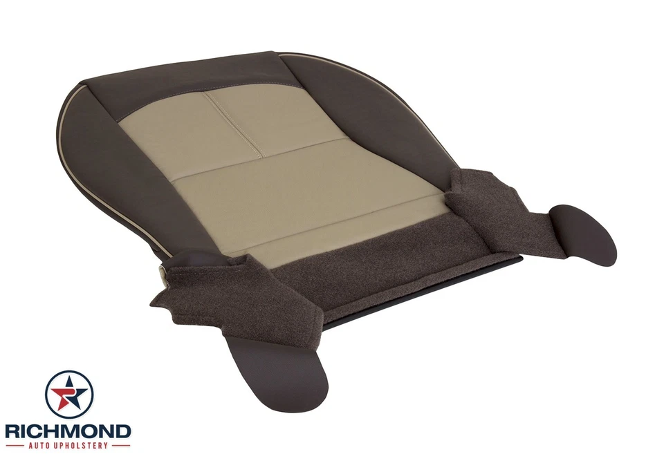 2008-2012 Malibu LTZ-Driver 侧底替换皮革座椅套棕色/棕色 — 第 4/4 张图片