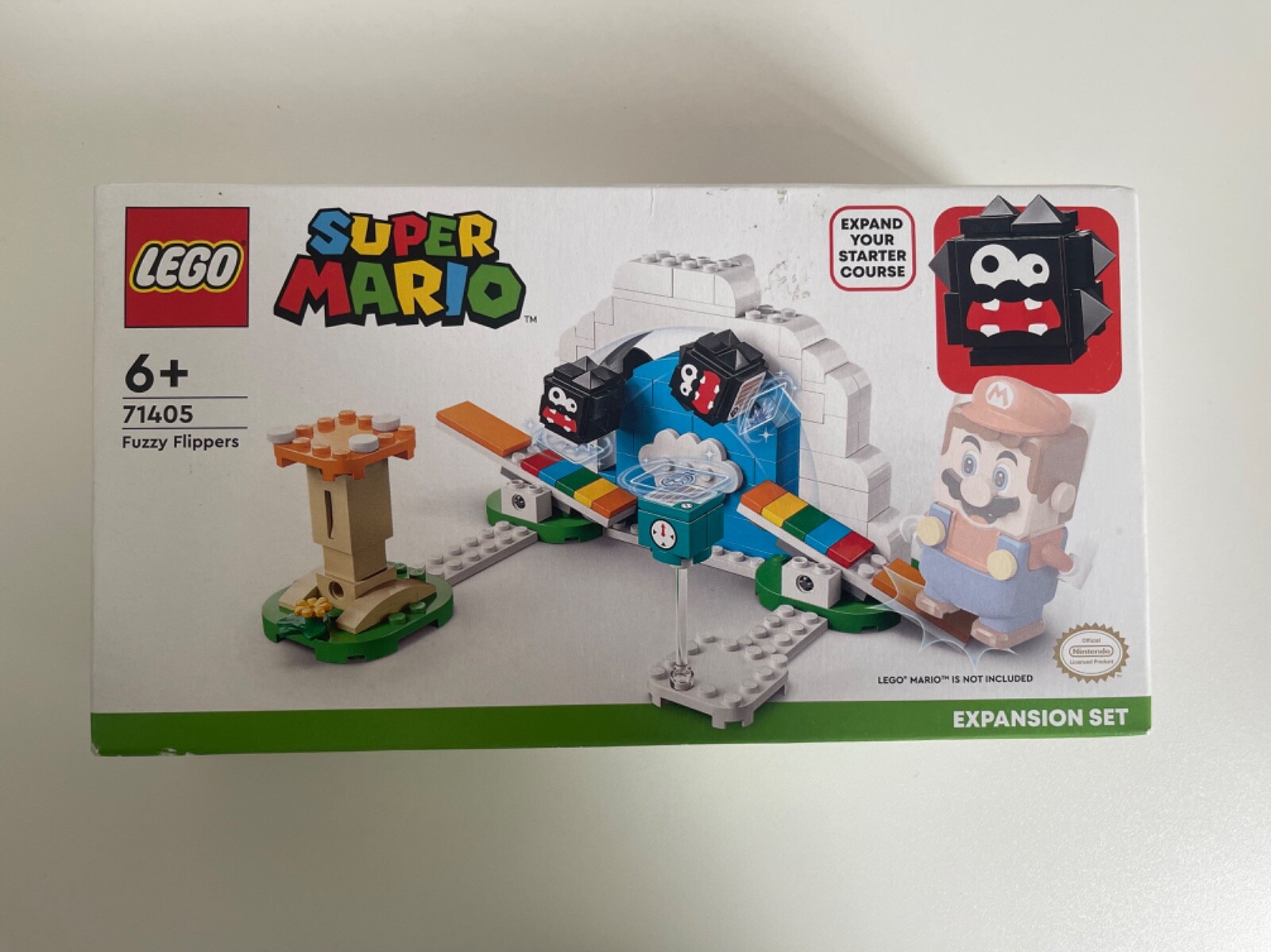 LEGO Super Mario 71405 Fuzzy-Flipper Erweiterungsset Bausatz Mehrfarbig NEU OVP