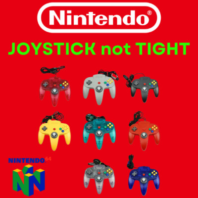 N64（コントローラ別売り不可 BAD JOYSTICK Official Nintendo 64 Controller AUTHENTIC 👾 OEM N64