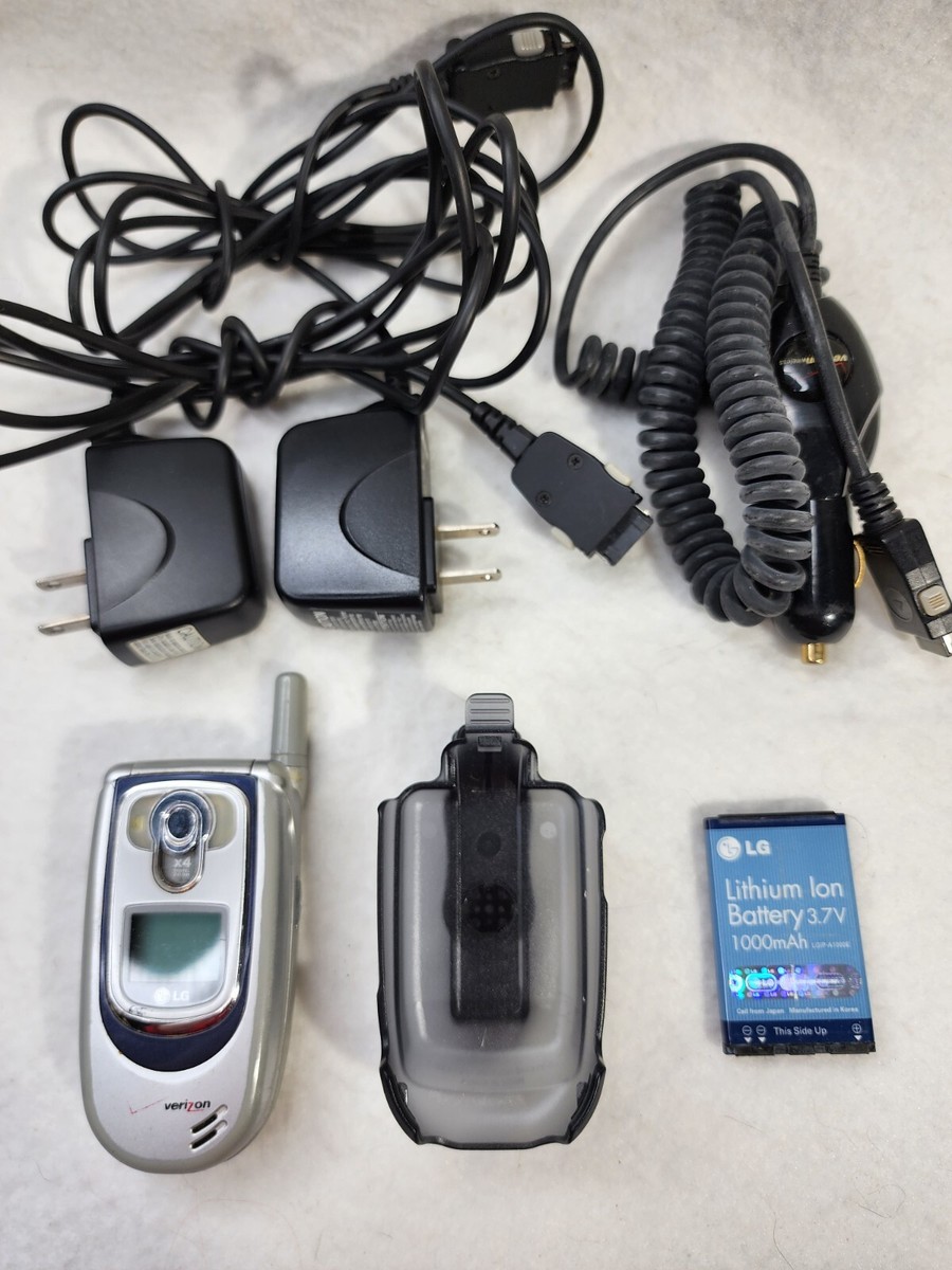 LG UX6100 - Silver and Gray ( U.S. Cellular ) Very Rare Flip Phone