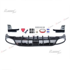 Gloss Black Fits 2022-2025 11th Gen Honda Civic Hatchback Rear Lip Diffuser Gloss Black Fits 2022-2025 11th Gen Honda Civic Hatchback Rear Lip Diffuser