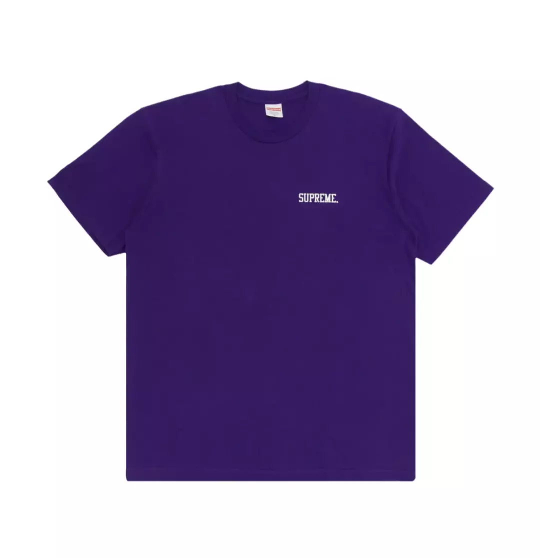 Neuf ! T shirt de chasse Supreme F/W 23 (violet) grand