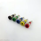 100pcs Multimeter Instrument 4mm Banana Jack Binding Post Panel Mount Test Probe