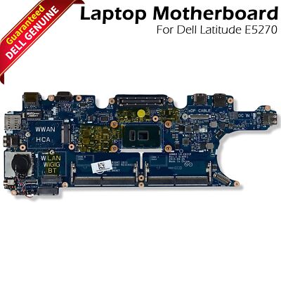Genuine Dell Latitude E5270 Intel i5-6300U 2.4GHz Motherboard