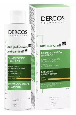 Vichy Dercos DS Anti-Schuppen Advanced Action Shampoo 200ml - juckende/empfindliche Kopfhaut