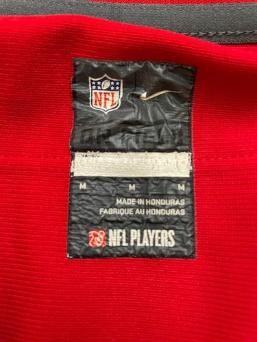 Frank Gore #21 San Francisco 49ers NFL Nike Red Home Game Jersey Women's MEDIUM - Picture 12 of 15