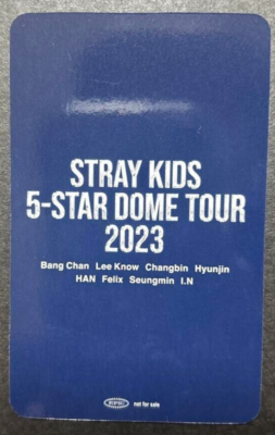 Stray Kids Hyunjin 5STAR Dome Tour 2023 TOKYO Limited official