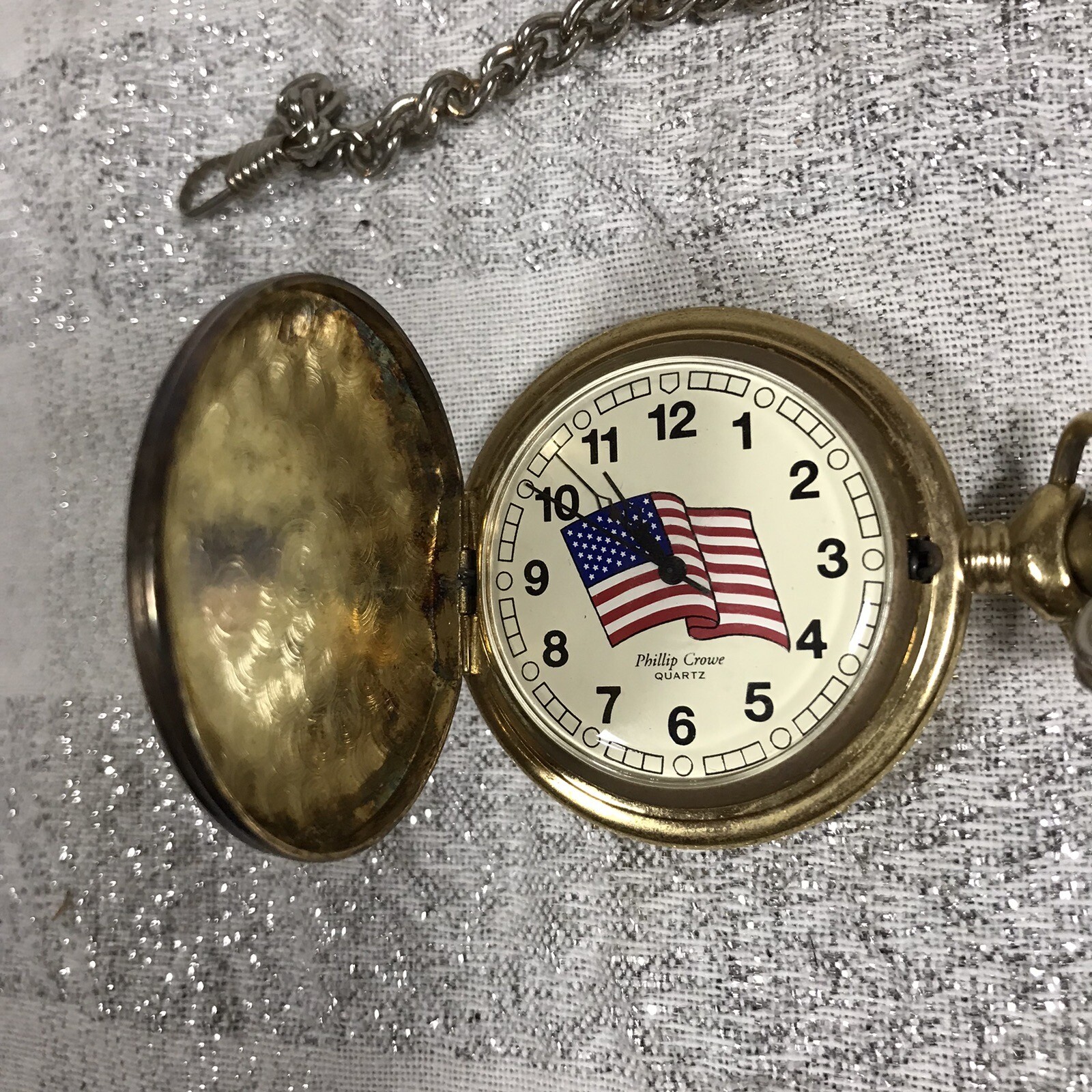 Phillip Crowe Swiss Collectable Series Majesti Watch Co American Flag