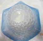 4 Signed Czech Hobnail  Pieces, 3 Opalescent, 1 Clear, 2 Vases 1 Bowl, 1 Pitcher — photo 9