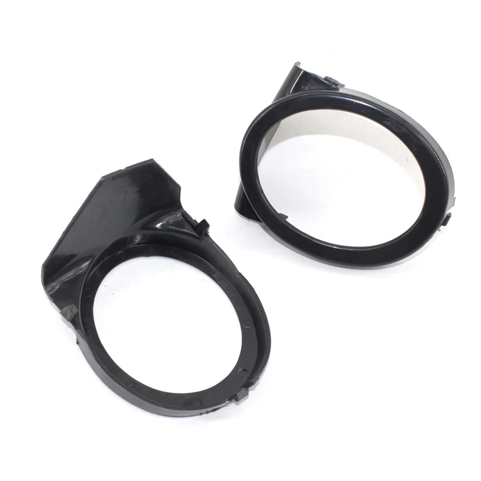 Car Fog Light Lamp Trim Ring Cover Fit for BMW E46 M3 01-06 Black L+R - Image 4 of 4