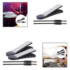 Drum Pedal Black Repairing Practice Pad Versatile Training Replacement