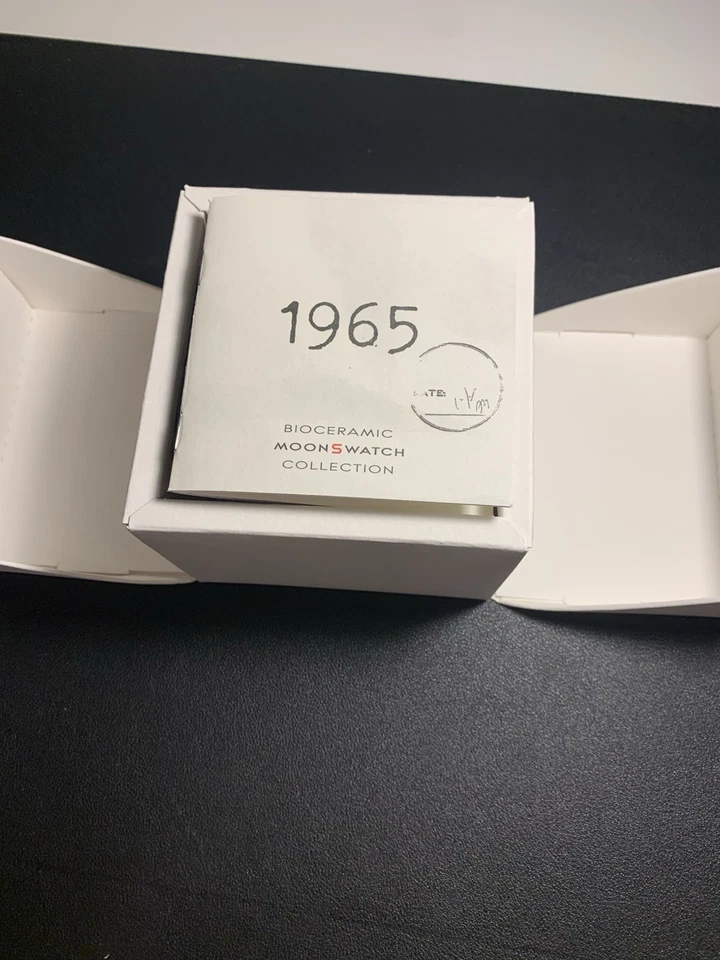 OMEGA Moonswatch 1965 60th Anniversary Watch - Image 4 of 4