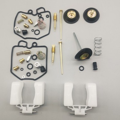 Carb Rebuild Repair Kit & Float & Air Cut Off Valve for CX500C CX500D 80-82