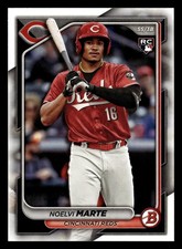 Noelvi Marte 2024 Bowman #80 Cincinnati Reds ROOKIE RC *025