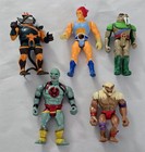 J-929 VINTAGE 1980'S LJN THUNDERCATS LION-O MUMM-RA RATAR-O TUSKA WARRIOR ETC