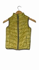 Eddie Bauer kids Lime Green Quilted Puffer Vest Sz 6 lightweight