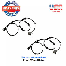 2 Abs Wheel Speed Sensor Rear Right Left Fit Rogue 08-13 Rogue Select 14-15fwd