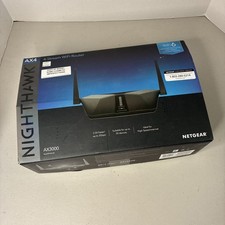 Netgear RAX38-100NAS Nighthawk AX4 AX3000 4-Stream Dual-Band Wi-Fi 6 Router
