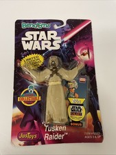 Star Wars Bend-Ems Tusken Raider JusToys Bendable Poseable Action Figure 1994