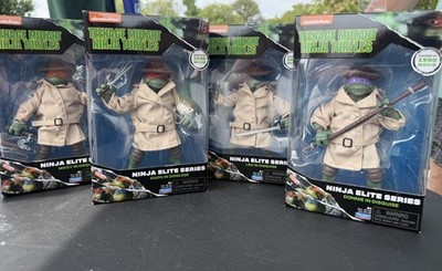 Teenage Mutant Ninja Turtles Ninja Elite Series all 4 Turtles in Disguise Set