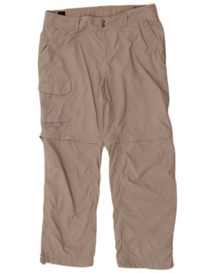 Columbia Omni-Shade Damen-Cargohose US 12 Large W34 L29 beige AG18