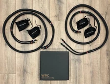 World's Best Speaker Cables (pair) - w/ spades - 8' long - 7 gauge