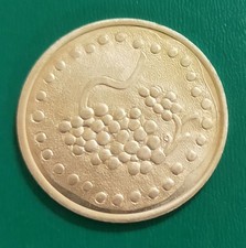 MONEDA DENARIO ROMANO RACIMO DE UVAS PLATA