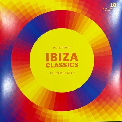 PETE TONG '' IBIZA CLASSICS '' SEALED UK YELLOW & ORANGE COLOURED VINYLS 10TH ANN