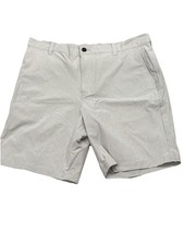 NWT Banana Republic Men's Comfort Flat Front Shorts, Gray, Size 40
