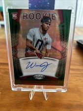 2025 Panini Certified-Rookies Signatures Will Johnson #RSI-WJOMirror Green 1/25 