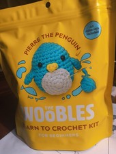 Sealed The Woobles Blue Pierre The Penguin Learn To Crochet Kit For Beginners