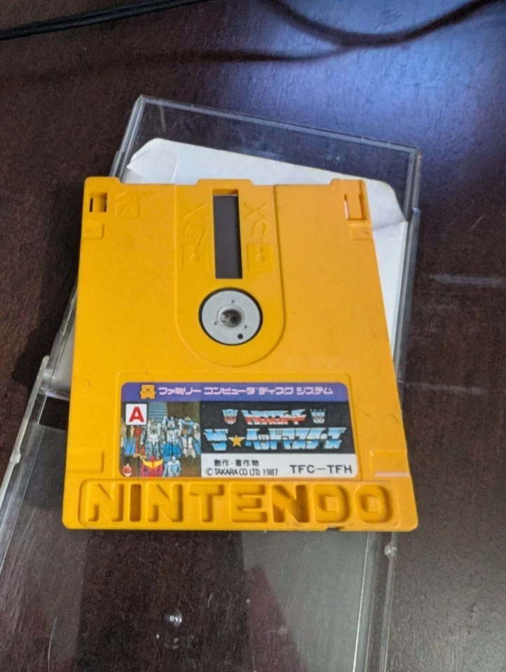 Transformers Headmasters Famicom Disk System Nintendo  - Image 2 of 3