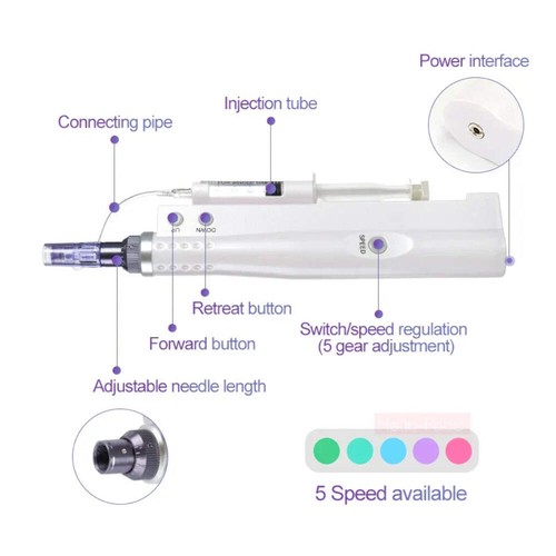2-in-1 Hydra Whitening Injector with Aqua Derma Pen - 第 5/8 張圖片