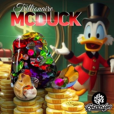 Hot Actor Trillionaire F.A.D. Duck Resin Toy Five Points Fest Limited Exclusive